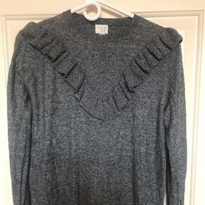 Andeawy Ruffle Sweater top